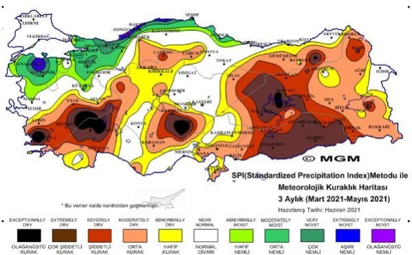 Yağışlar yüzde 66 azaldı; 'olağanüstü kuraklık' uyarısı