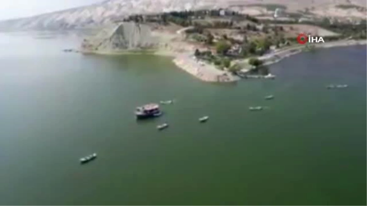 Ankara\'nın saklı cenneti Çayırhan Gölü misafirlerini bekliyor