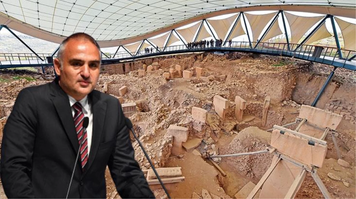 Bakan Ersoy, müjdeyi Şanlıurfa\'dan verdi! Göbeklitepe\'nin yakınında 11 yeni tepe daha bulundu