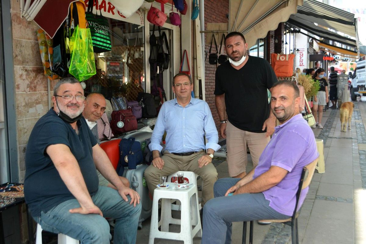 Esnaf Dostu Başkan; Mesut Ergin