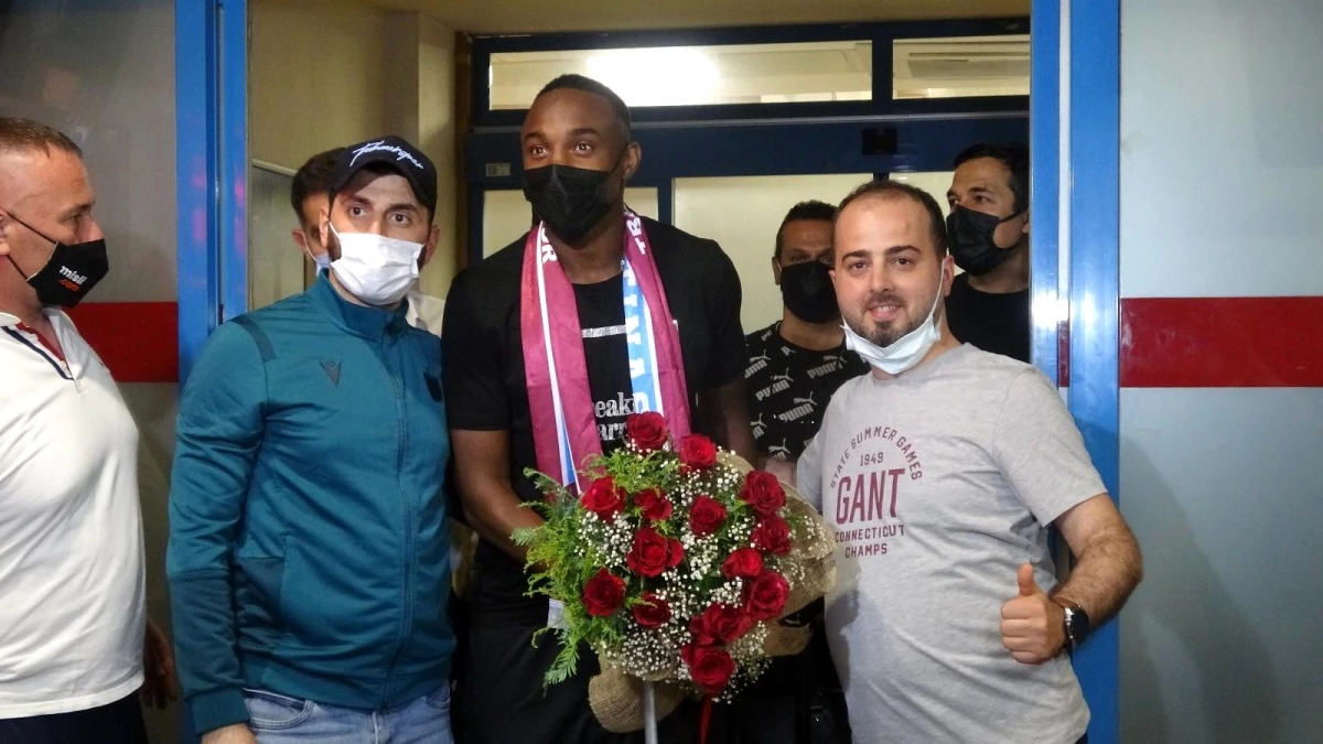 Trabzonspor\'un yeni transferi Koita kente geldi