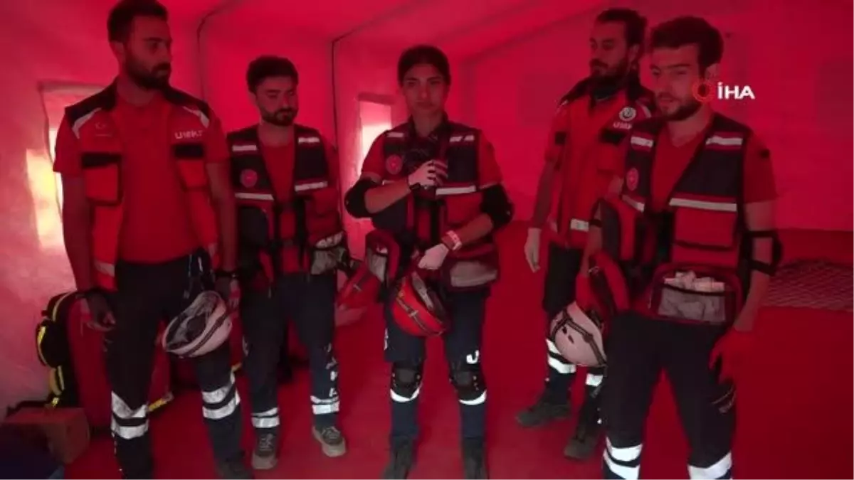 UMKE personeli eğitimlerini tatbikatlarla güçlendiriyor