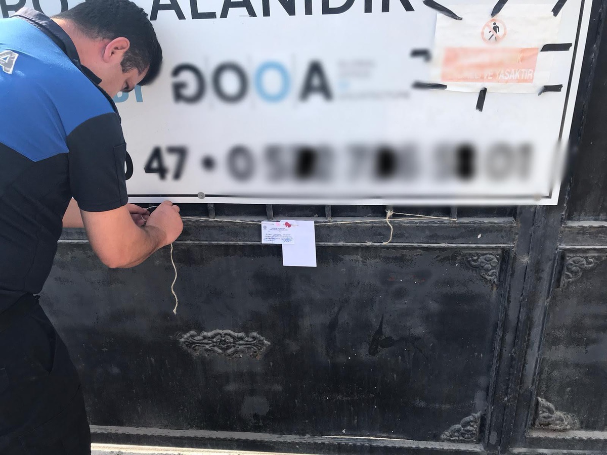 Bodrum Belediyesi, kurallara uymayan inşaatları mühürlüyor