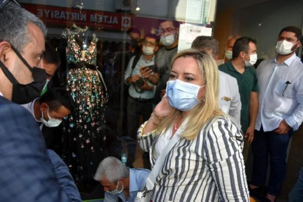 Süleyman Demirel'in manevi kızı İYİ Partili Aylin Cesur, Marmaris'te hayat kurtardı