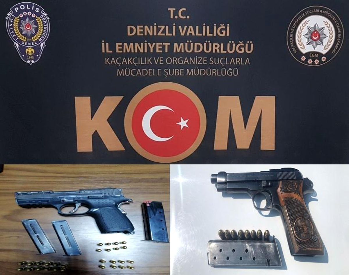 Denizli\'de 3 kaçakçı yakalandı