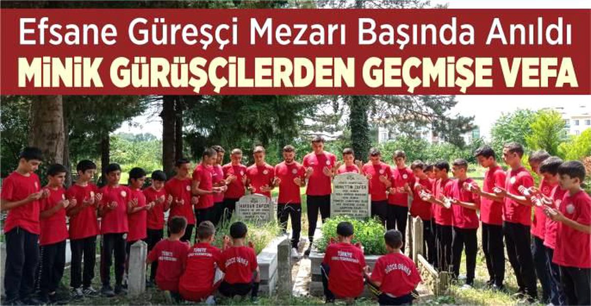 Geleceğin şampiyonlarından geçmişe vefa