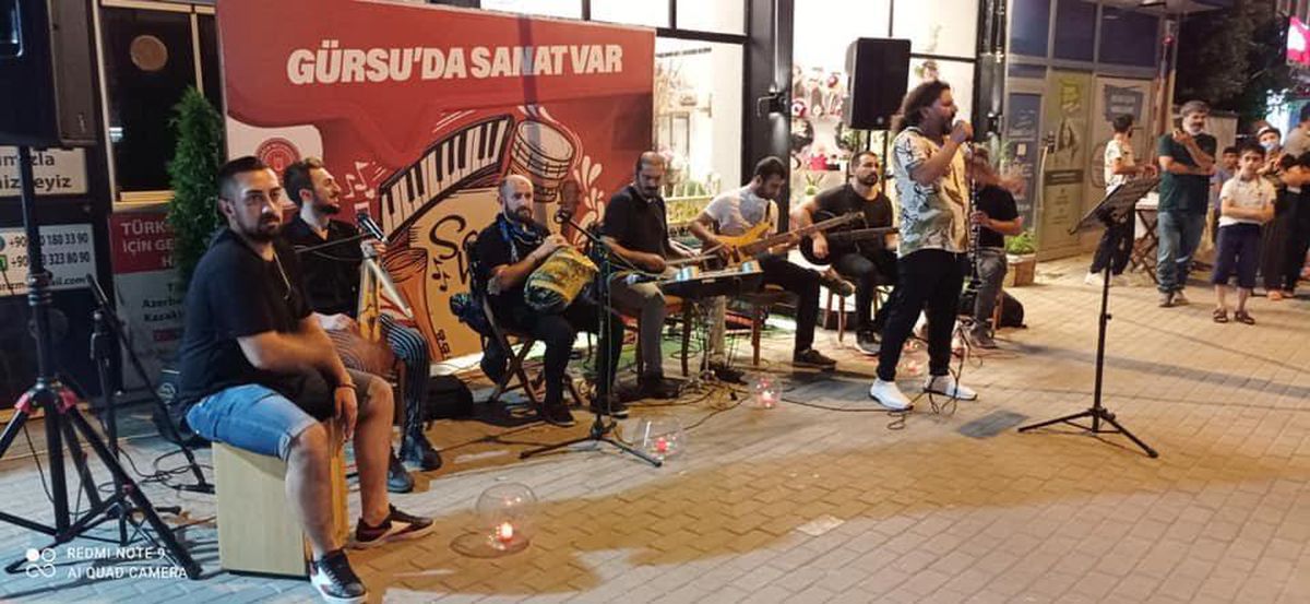 Gürsu\'da "Her Yer Sahne, Her Yerde Müzik"