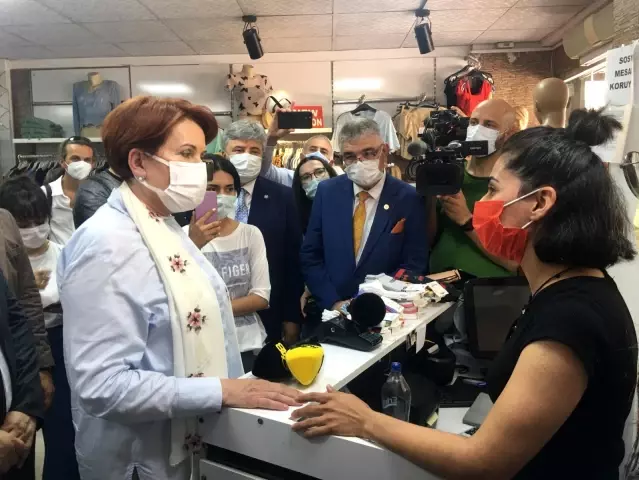 İYİ Parti Genel Başkanı Akşener'den Milas mesaisi