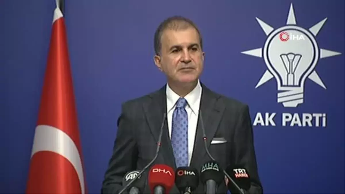 Ömer Çelik: "Hiçbir şey olmamış gibi yalana devam ediyorlar"