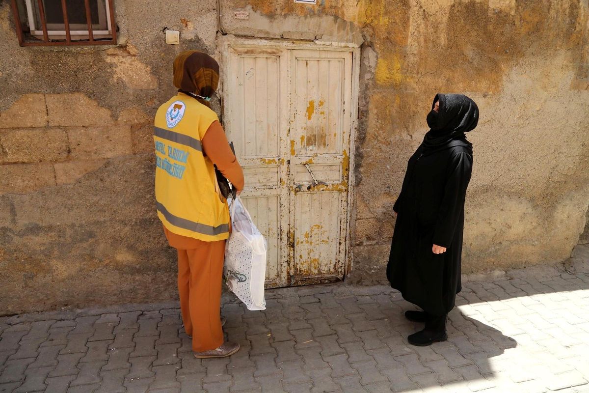 Şanlıurfa\'da yeni doğan bebekler unutulmadı