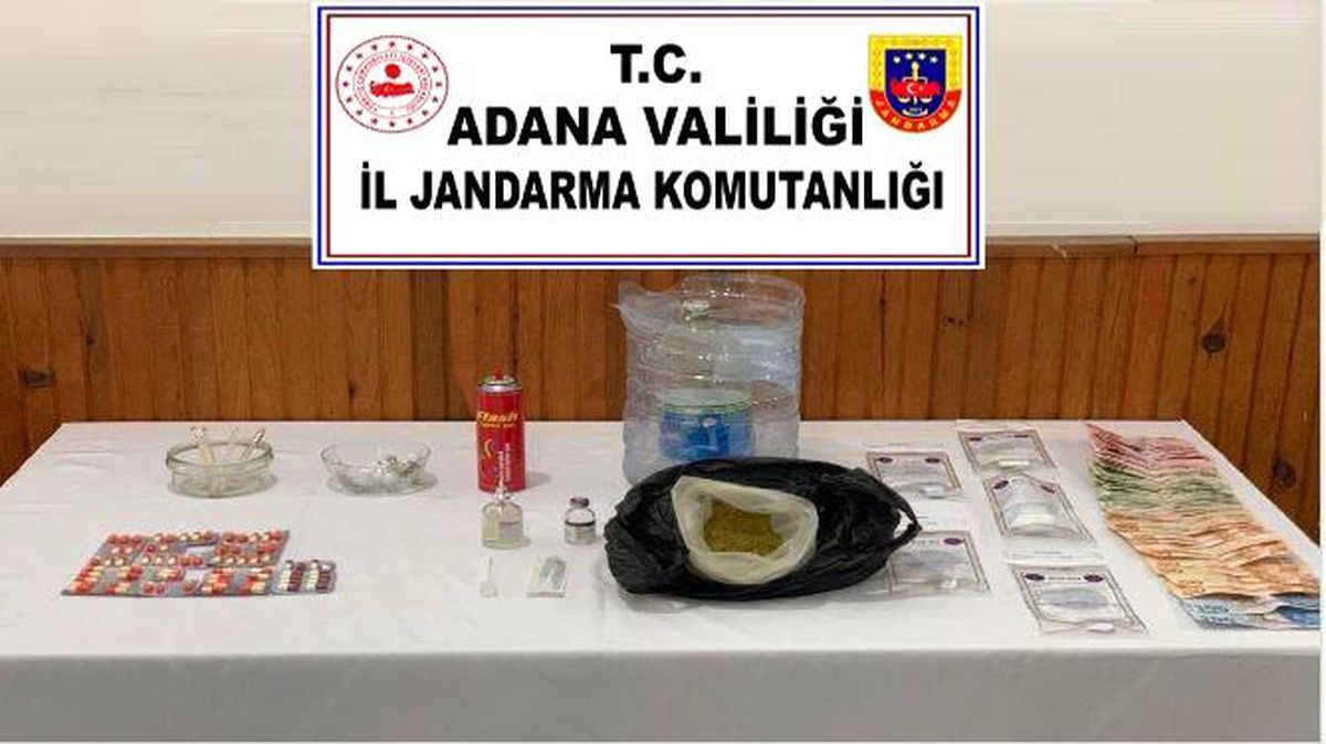 Adana\'da uyuşturucu operasyonu: 6 gözaltı