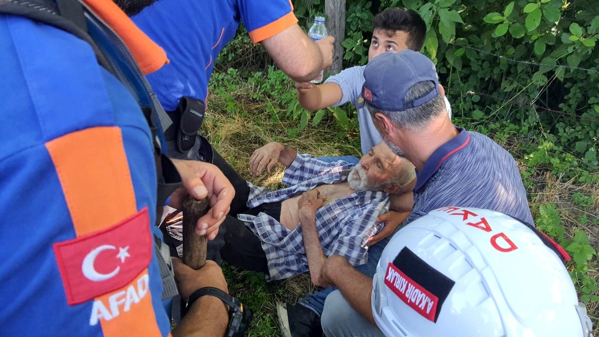Alzheimer hastası yaşlı adam sağ salim bulundu