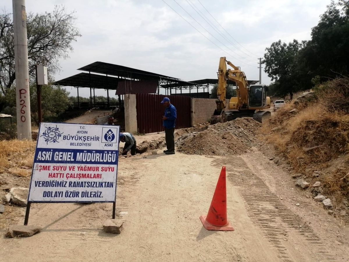 ASKİ Aydın\'da çalışmalarını sürdürüyor