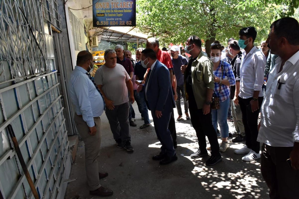 Bağlar Belediye Başkanı Beyoğlu, Bismil\'de vatandaşlarla bir araya geldi