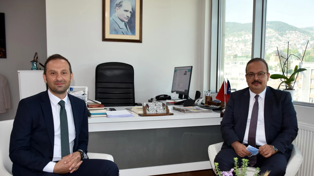 Bursa Valisi Yakup Canbolat, AA Bursa Bölge Müdürlüğünü ziyaret etti