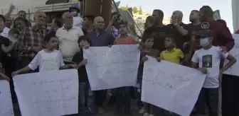 Doğu Kudüs'te İsrail'in yıkım politikası protesto edildi