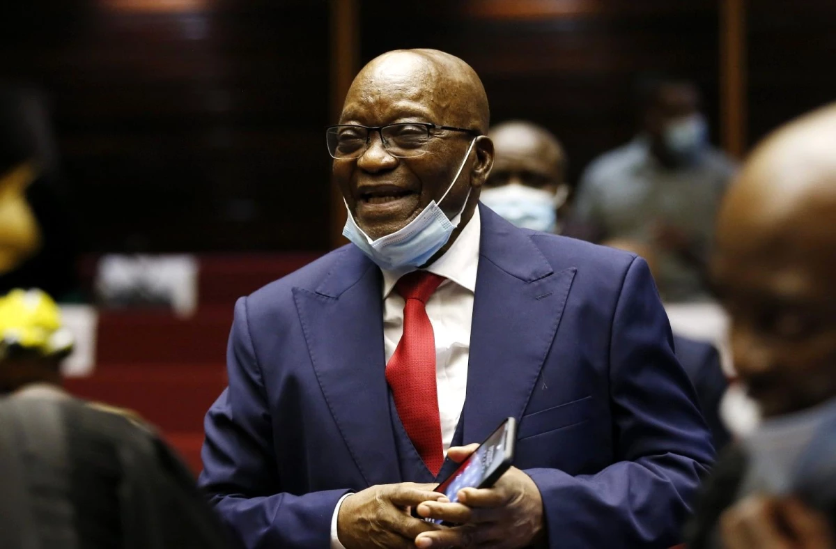 Son dakika haberi: Eski Güney Afrika Cumhurbaşkanı Zuma\'ya 15 ay hapis cezası
