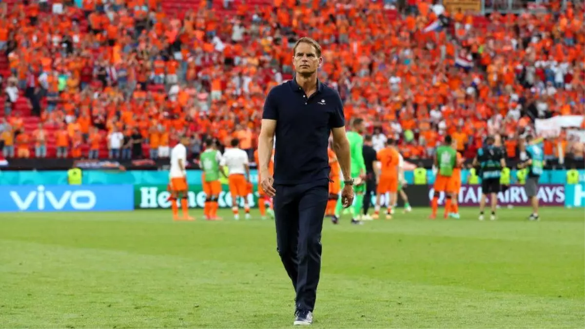 EURO 2020: Hollanda Teknik Direktörü Frank de Boer eleştiriler sonrası istifa etti