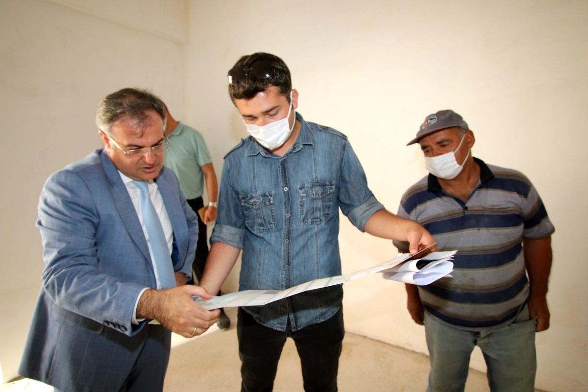 Hacılar\'da Birinci Etap 5. Bloğun anahtar teslimi yaz ayında yapılacak