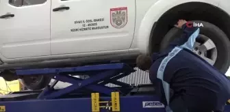 Kamu araçlarının bakım ve onarımları meslek lisesinde yapılıyor