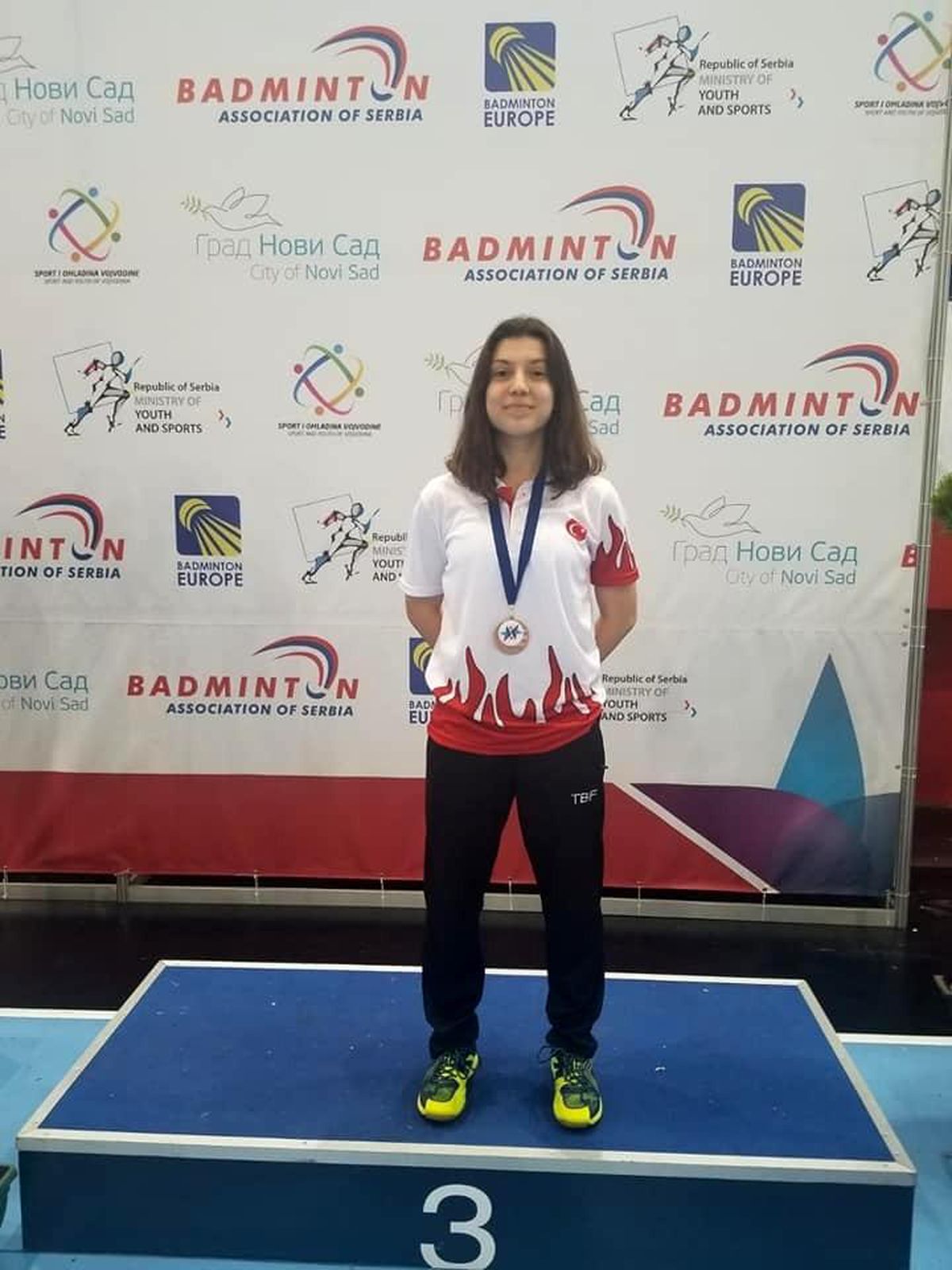 Manisalı Badmintoncu Ravza Bodur Sırbistan\'da üçüncü oldu