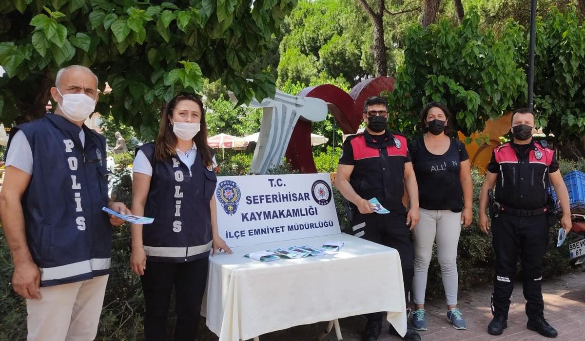 Seferihisar\'da "En İyi Narkotik Polisi Anne" projesi tanıtıldı