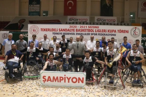 Tekerlekli Sandalye Basketbol Süper Lig şampiyonu belli oldu