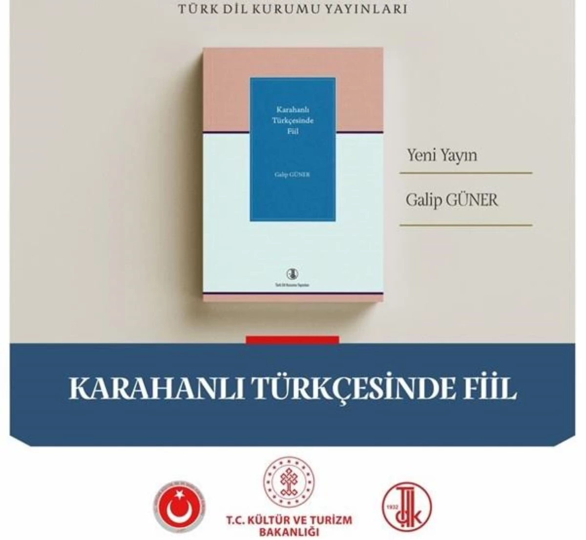 Türk Dil Kurumunun Yeni Yayını: Karahanlı Türkçesinde Fiil