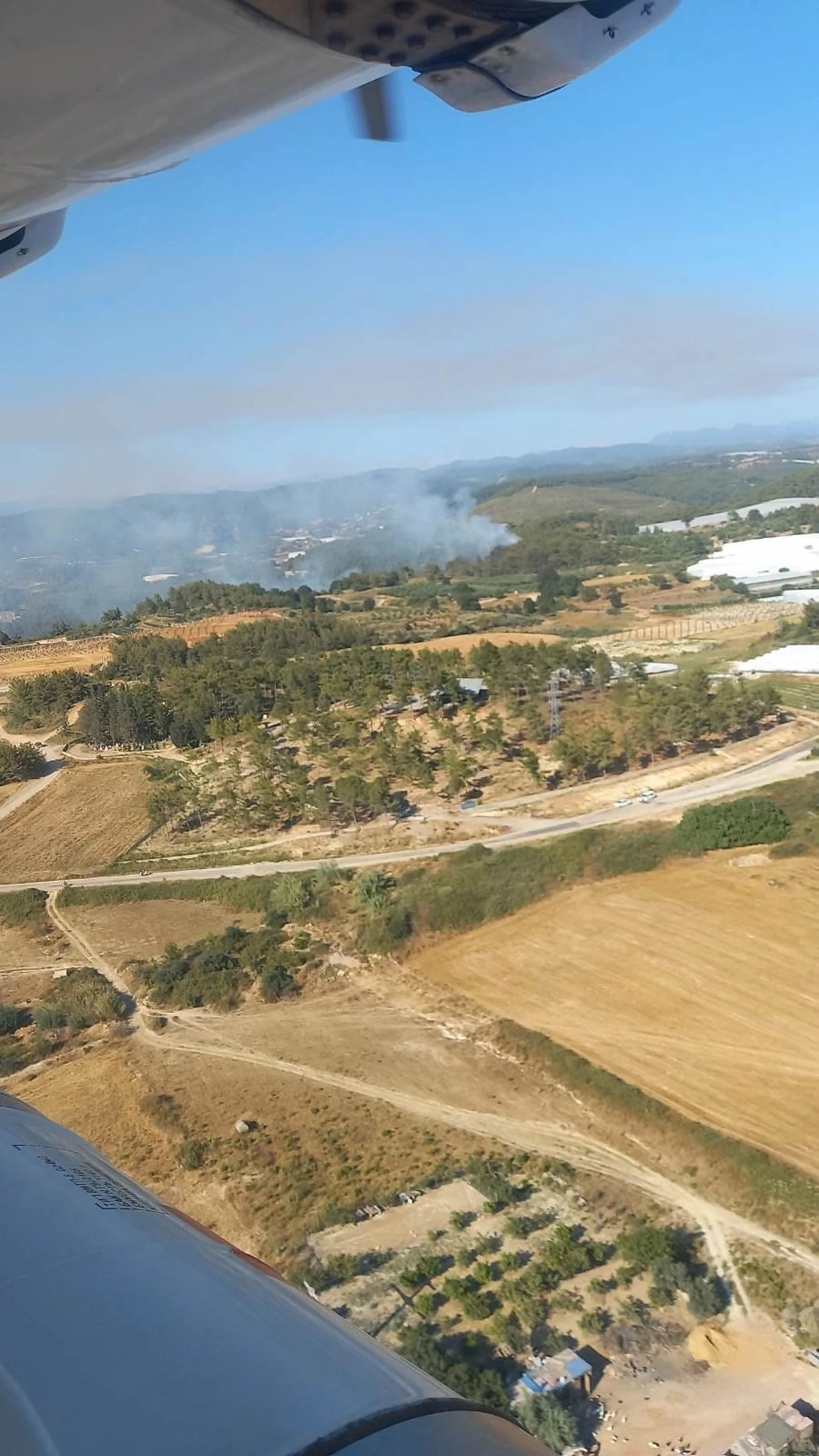 Son dakika haberi | Alanya\'da çıkan yangında 10 dönüm orman alanı zarar gördü