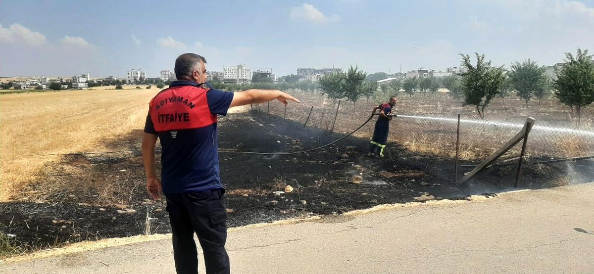 Son dakika haberi! Anız yangını korkuttu