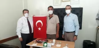 Ara seçim heyecanı yaşayan Alaşehirli muhtarlara ziyaret