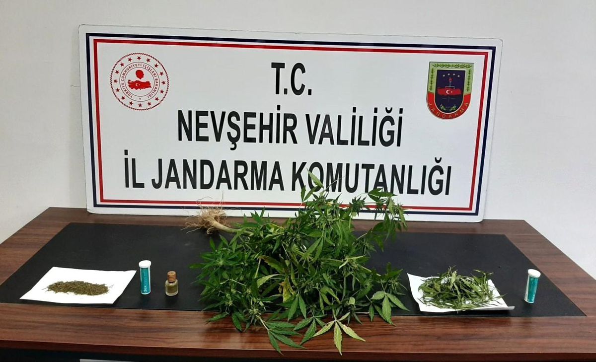 Avanos ve Ürgüp\'te uyuşturucudan 2 şüpheli yakalandı