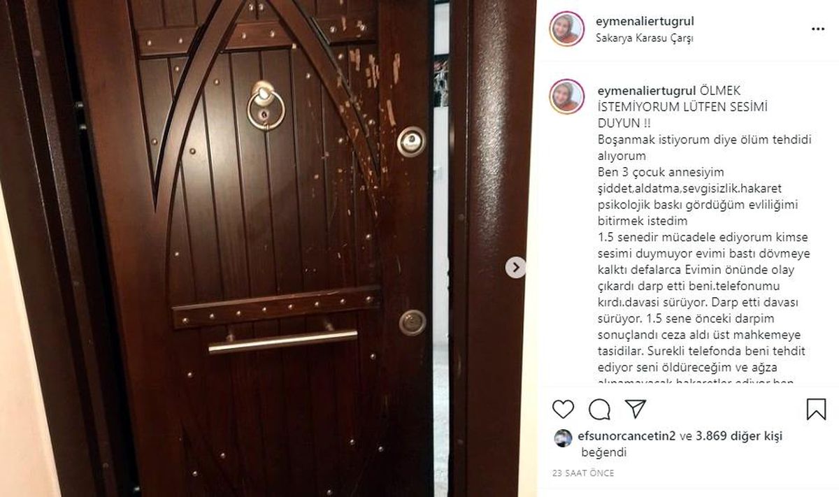 Eşinden şiddet gördüğünü iddia eden Derya Yavuzyiğit Açıklaması