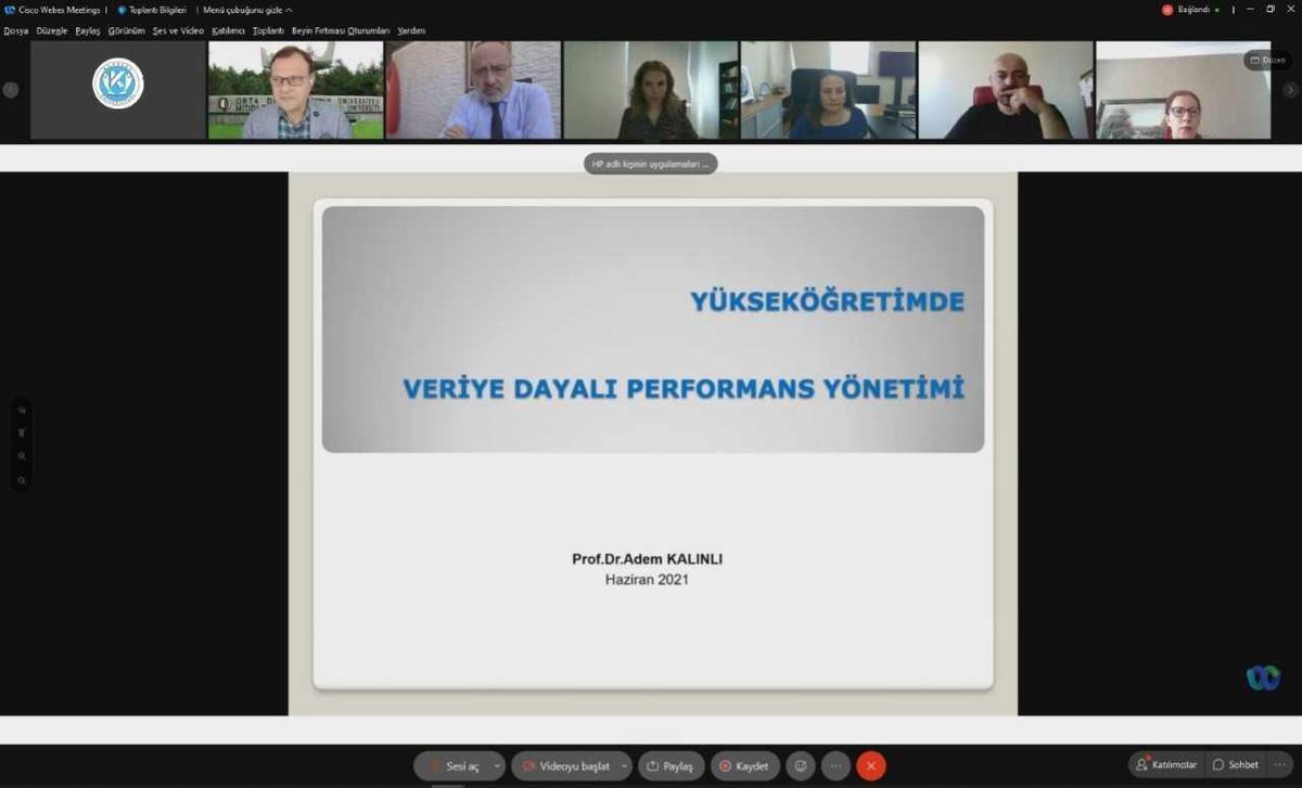 KAYÜ\'de performans yönetimi toplantısı yapıldı