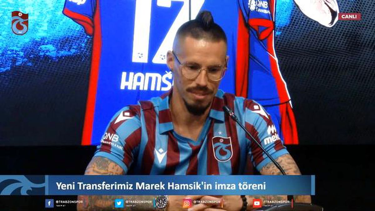 Marek Hamsik İmza Töreni