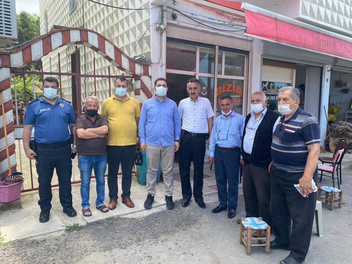 Piraziz Kaymakamı Başar esnafı ziyaret etti