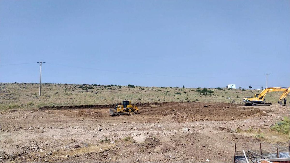 Tehlike arz eden gölet kapatıldı