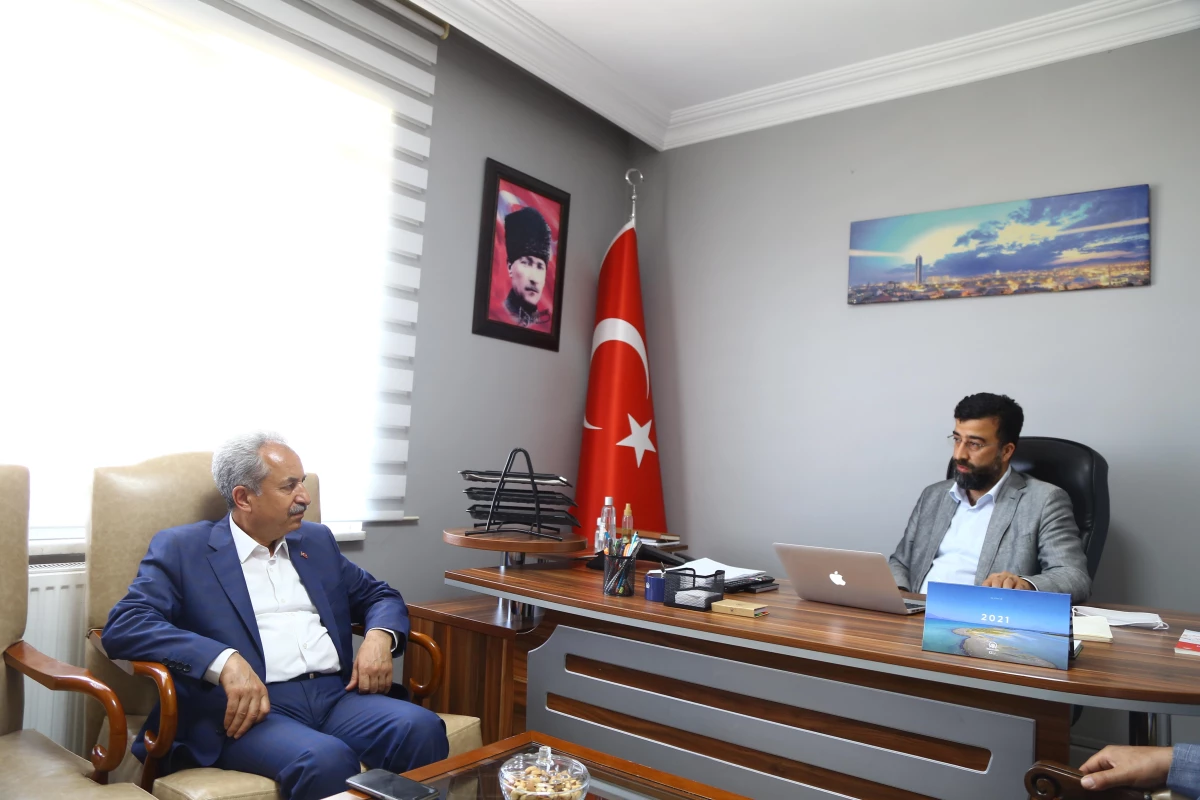 Akşehir Belediye Başkanı Akkaya\'dan AA Konya Bölge Müdürlüğü\'ne ziyaret