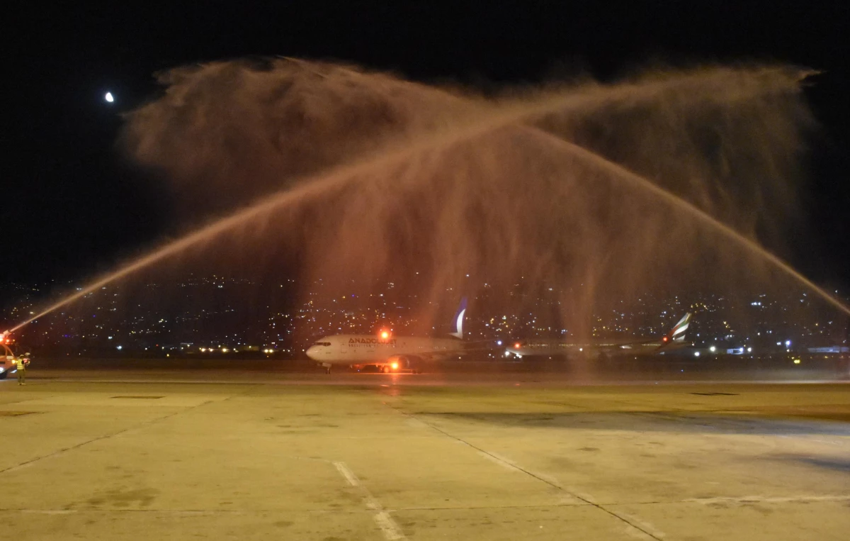 Anadolu Jet\'in Ankara-Beyrut seferleri başladı