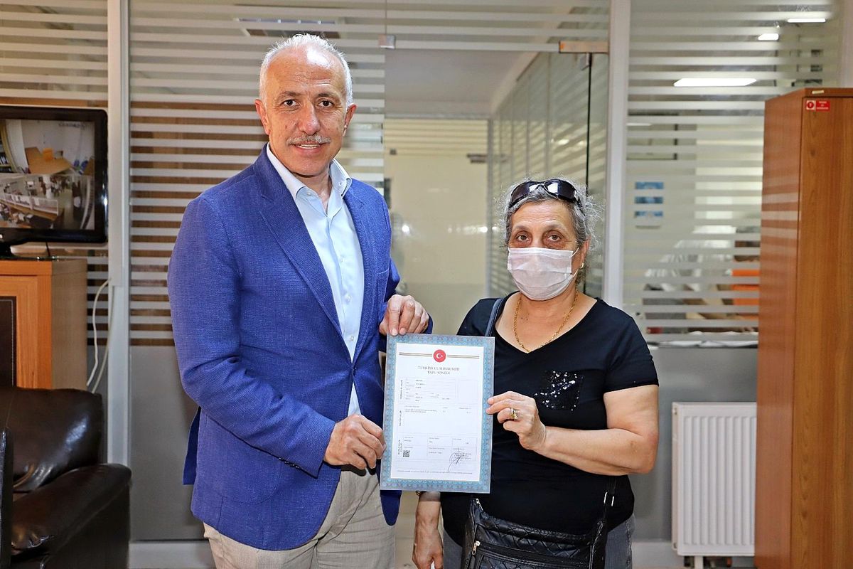 Son dakika haber: Barış Mahallesi Kentsel Dönüşüm Projesinde tapu devir işlemleri hızlandı