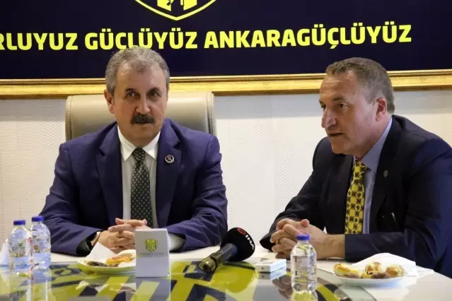 BBP Genel Başkanı Destici'den MKE Ankaragücü'ne ziyaret