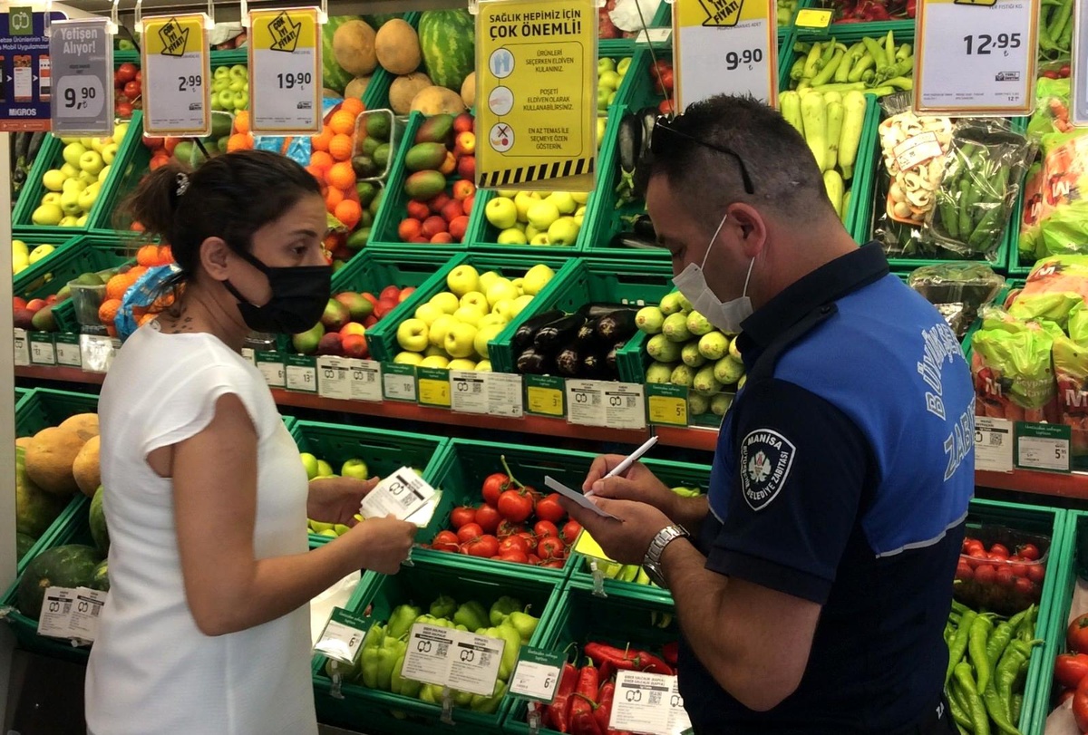 Büyükşehirden zincir marketlere sıkı denetim