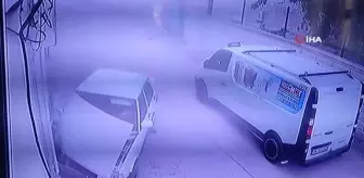 Doğalgaz borusunu deldi, hiçbir şey olmamış gibi aracına binip gitmek istedi