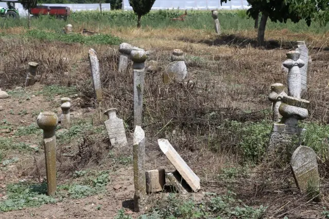 Edirne'de Osmanlı mezar taşlarının sergilendiği alanların daha özenli korunması istendi