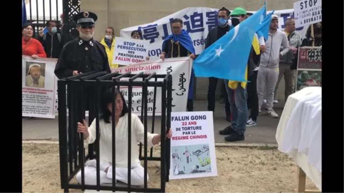 Fransa\'da STK\'lerden "Çin\'de Uygurlara yönelik zulme sessiz kalmayın" çağrısı