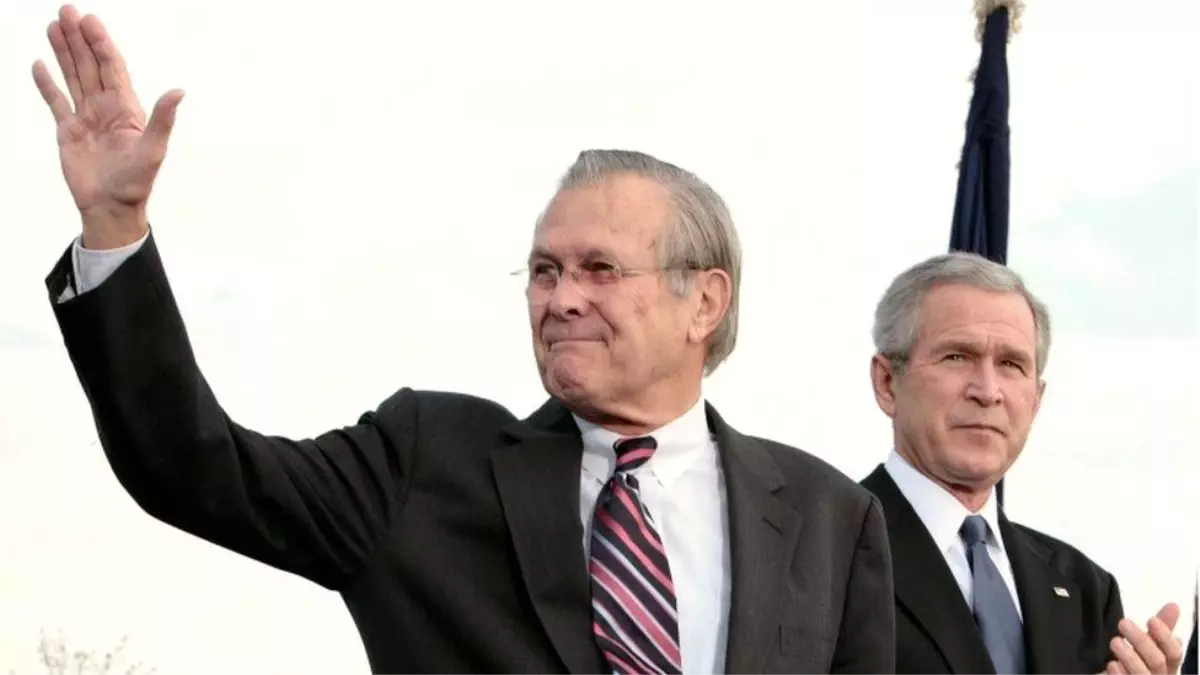 Irak işgalinin mimarlarından Donald Rumsfeld 88 yaşında öldü