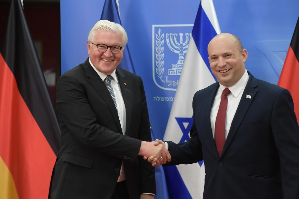 İsrail Başbakanı Bennett, Almanya Cumhurbaşkanı Steinmeier ile görüştü