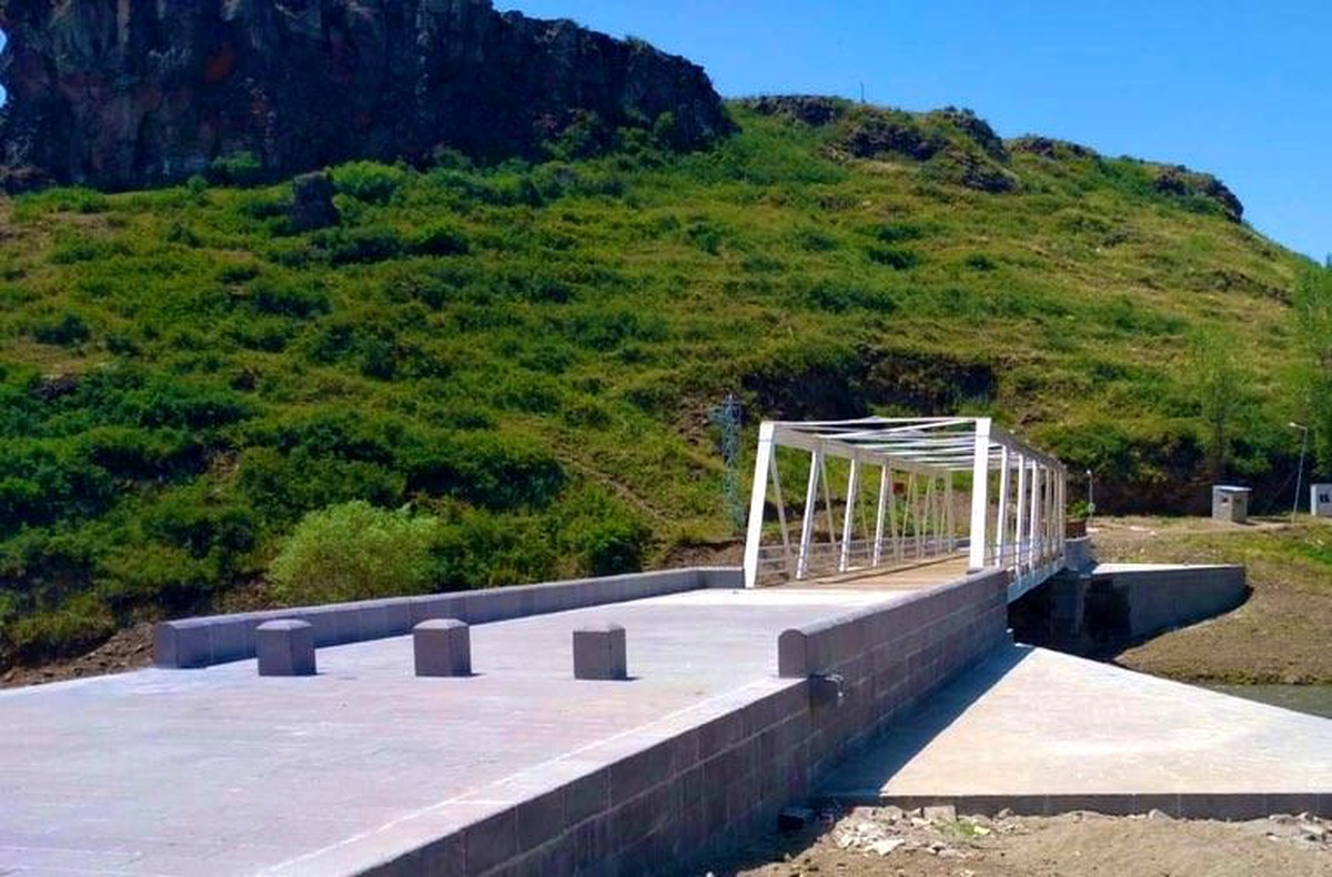 Tarihi Şahnalar Köprüsü\'nün restorasyonu tamamlandı