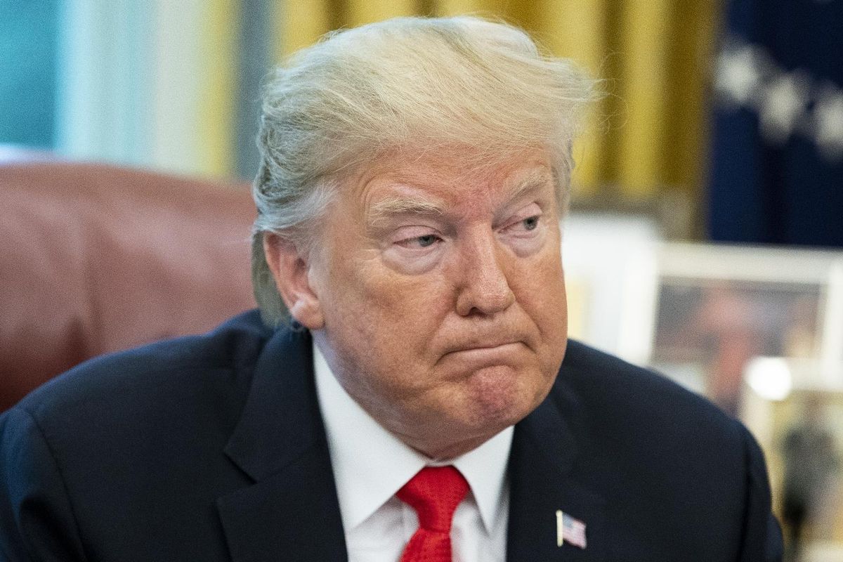 Trump, Teksas\'ta durdurulan sınır duvarı inşaatında konuştu