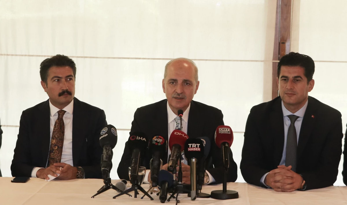 AK Parti Genel Başkanvekili Numan Kurtulmuş, Denizli\'de gündemi değerlendirdi Açıklaması